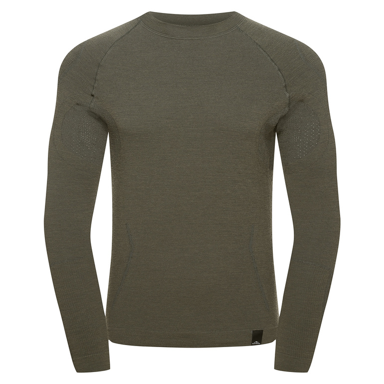 Koszulka OXIVA MERINO LONGSLEEVE MEN Olive Fjord Nansen